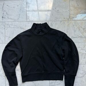 Citizens Of Humanity Black Cowl Neck Sweatshirt